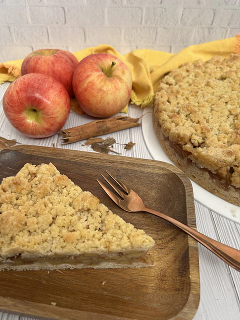 Streussel Manzana Familiar 26cm