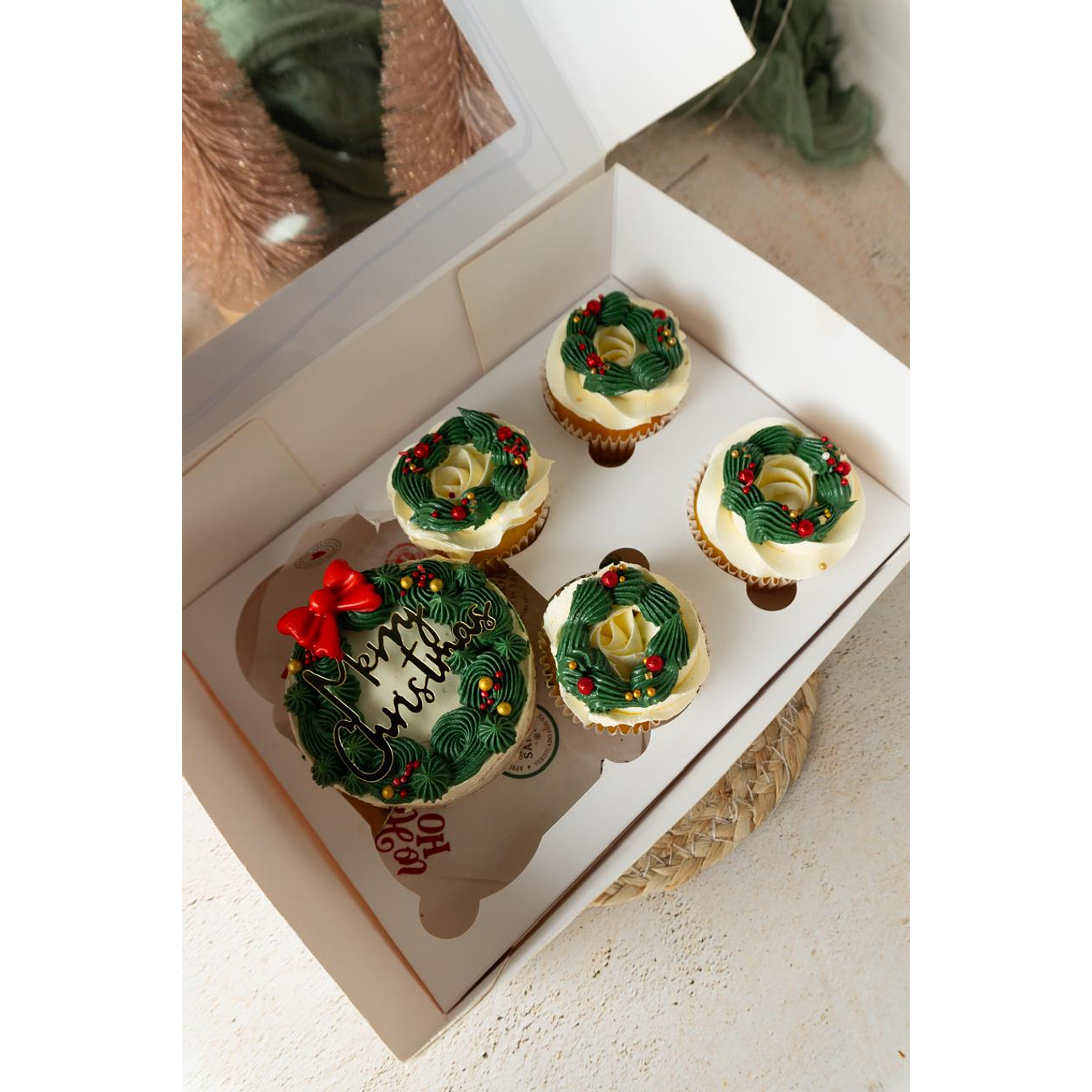 Set Mini torta y cupcake 2