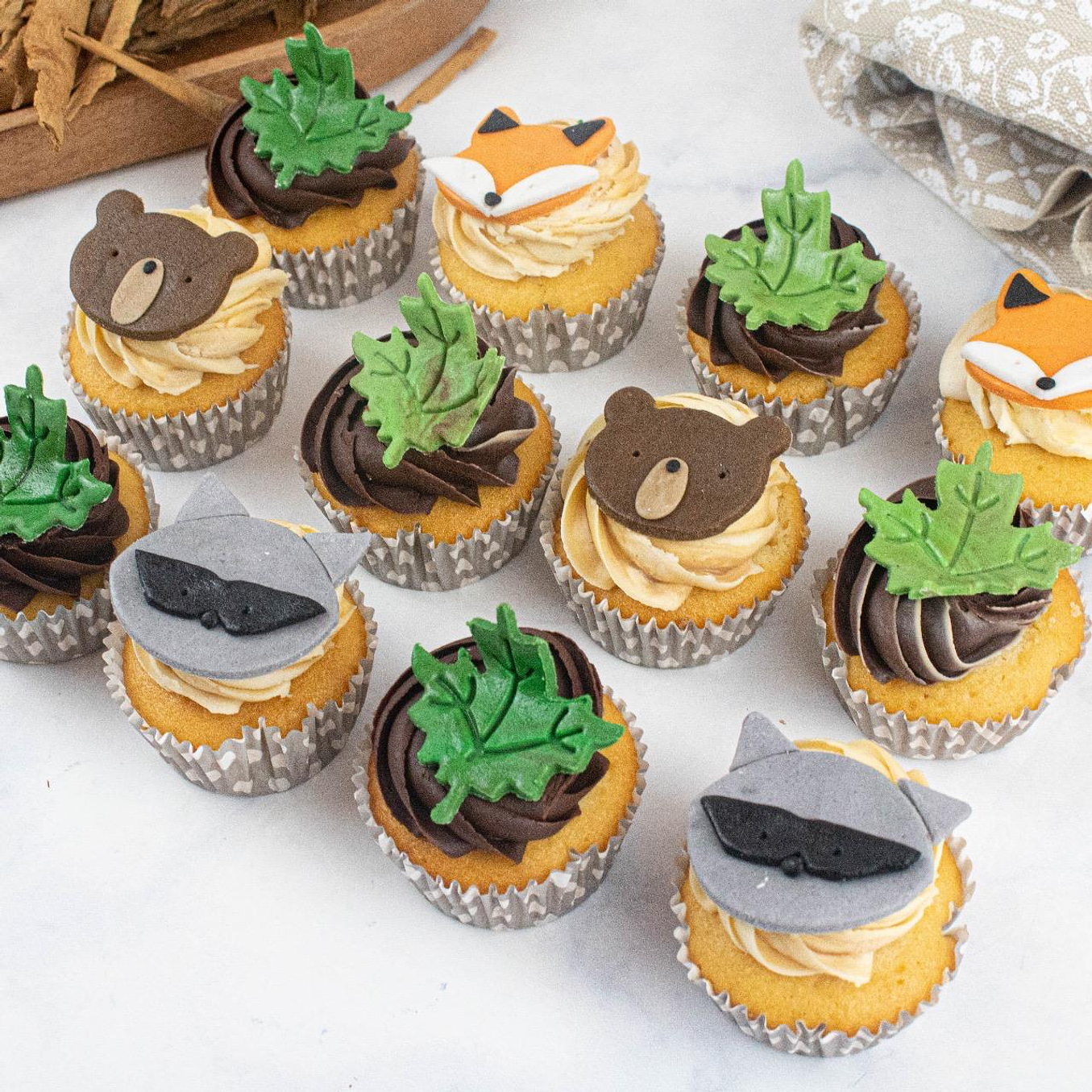 Cupcakes personalizados 12 unidades 4