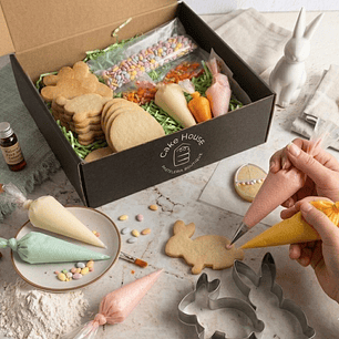 Caja 12 galletas para decorar Pascua