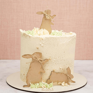 Torta personalizada tematica pascua 10 personas