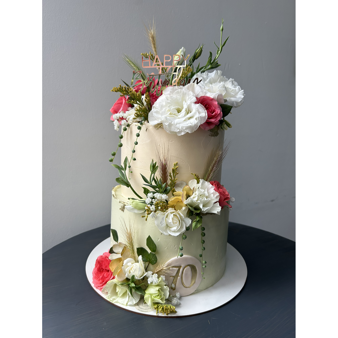 Torta dos pisos 40 personas  2