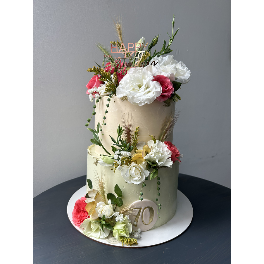 Torta dos pisos 40 personas  2