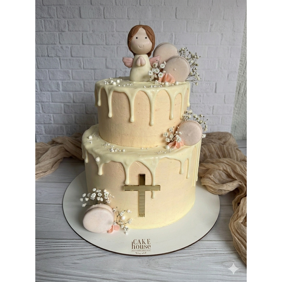 Torta dos pisos 40 personas  1