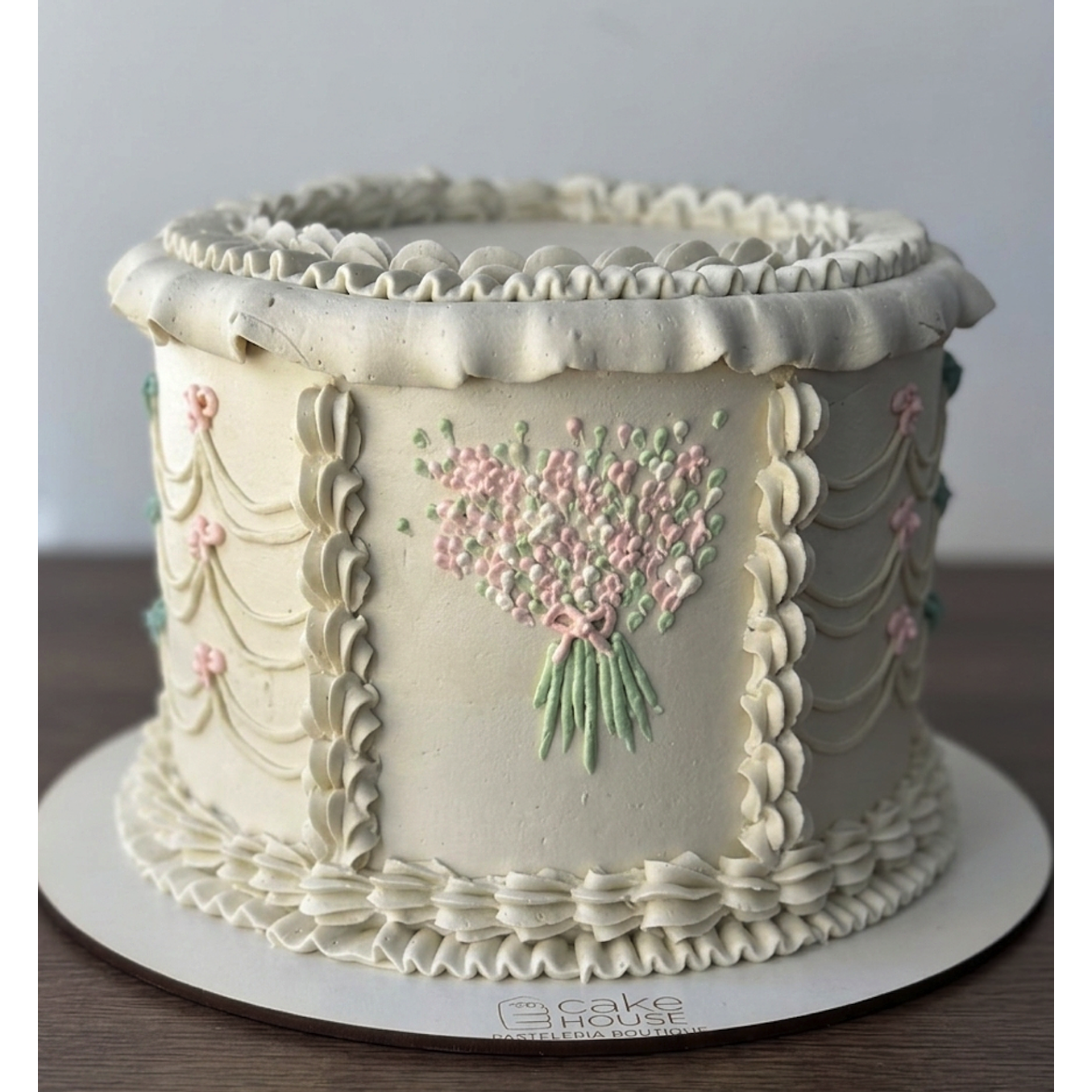 Tortas con decoración vintage 2