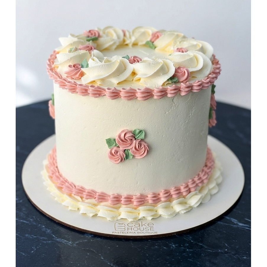 Tortas con decoración vintage 3