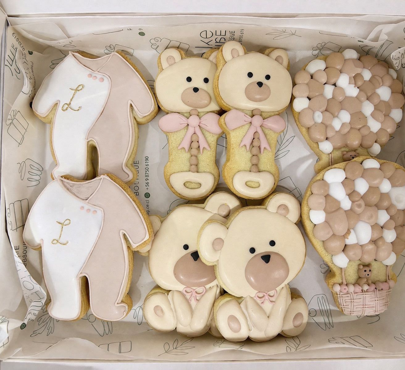 Galletas glaseadas personalizadas 12 unidades