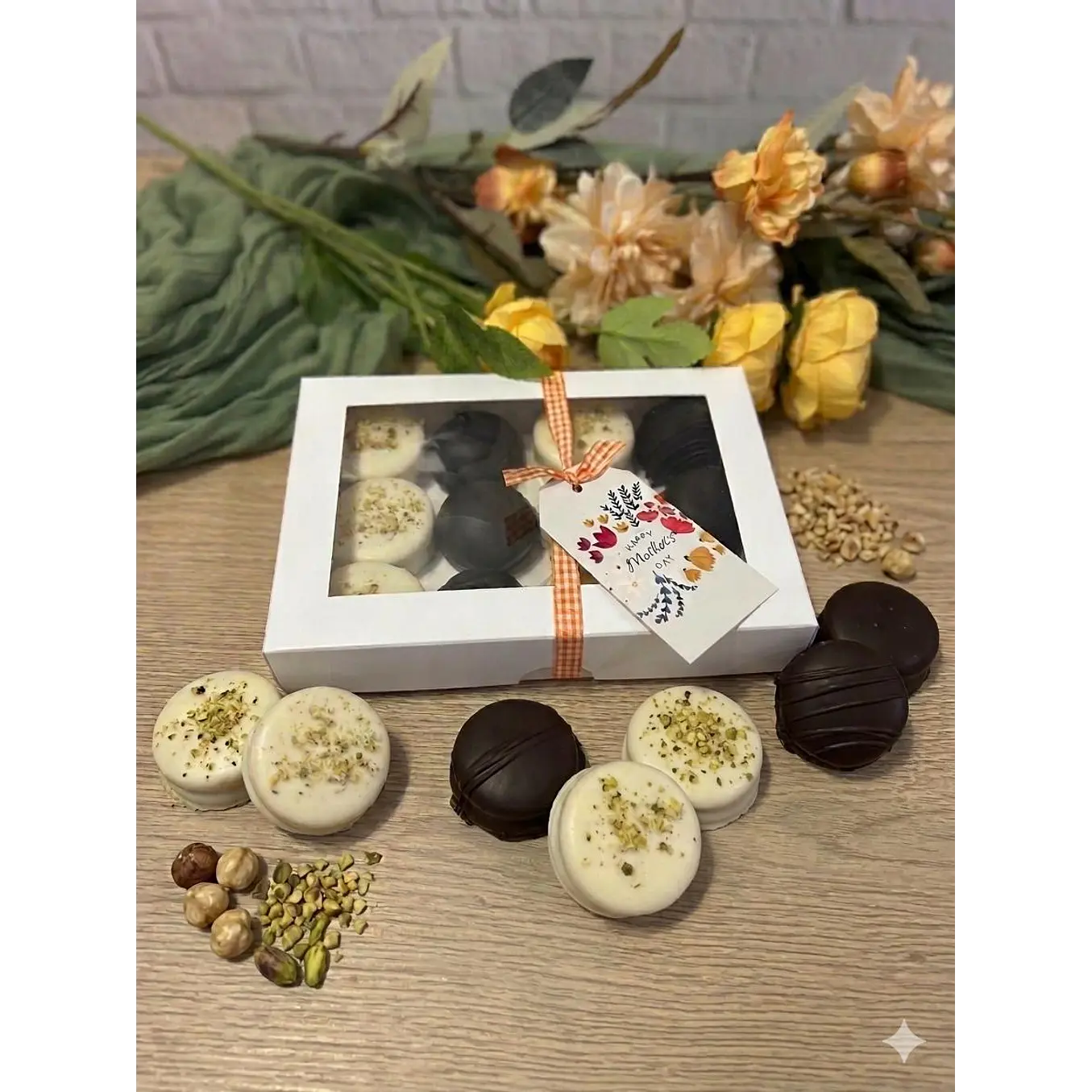 Alfajores Surtidos 12 unidades edicion dia de la madre 1