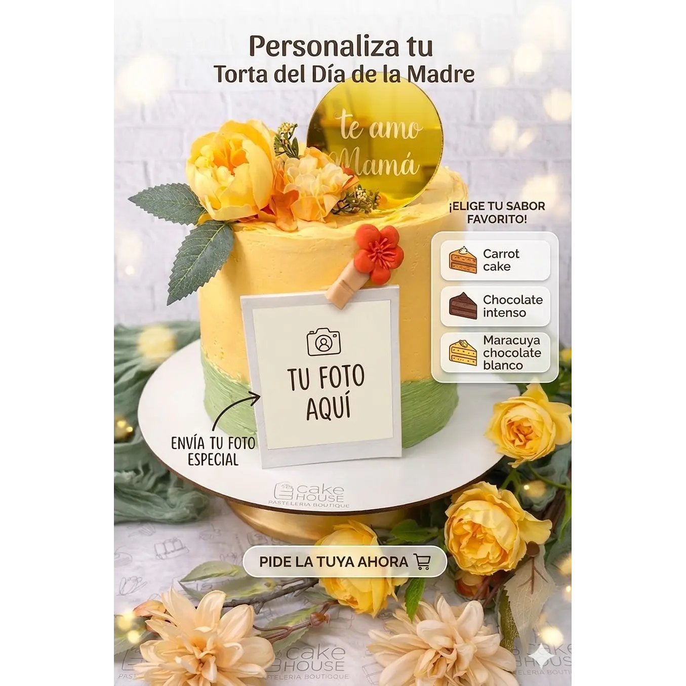 Torta personalizada dia de la madre 2