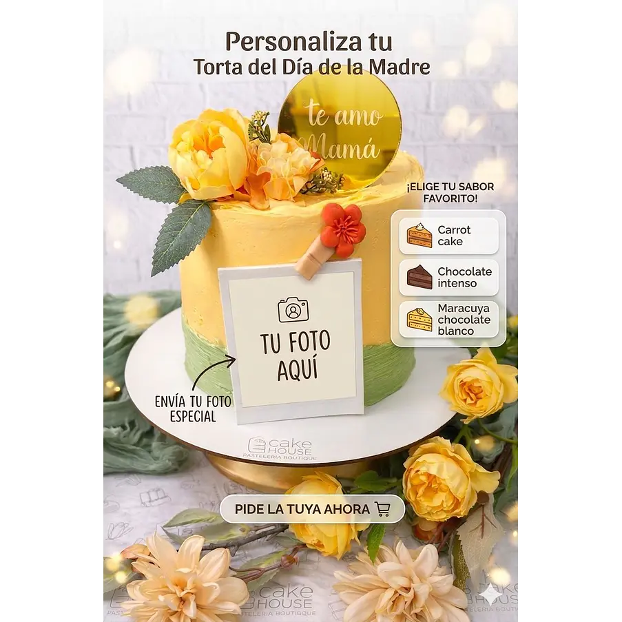 Torta personalizada dia de la madre 2