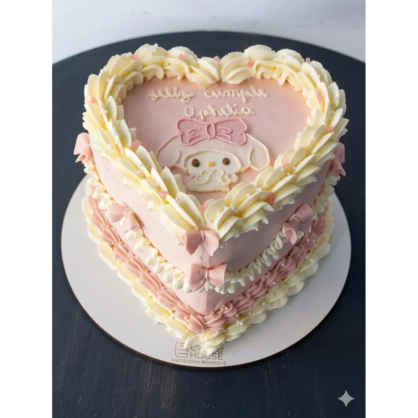Torta Corazon  Vintage 15px 1