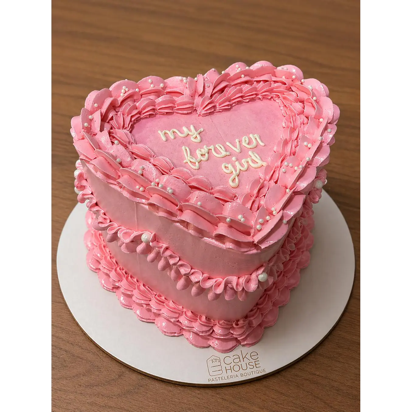 Torta Corazon  Vintage 15px 3