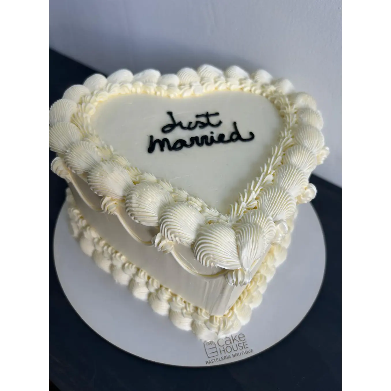 Torta Corazon  Vintage 15px 4