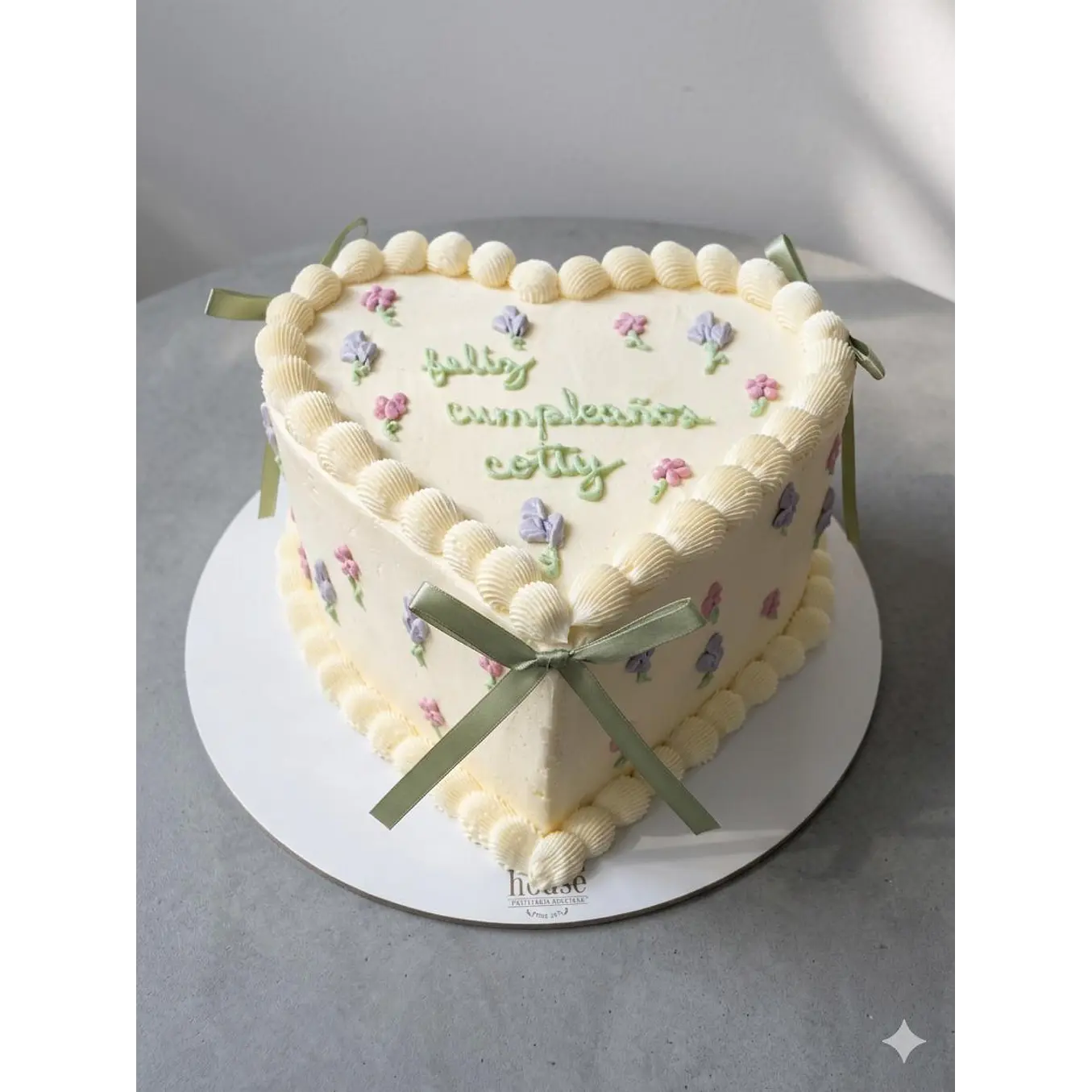  Torta Corazón vintage 10px 1