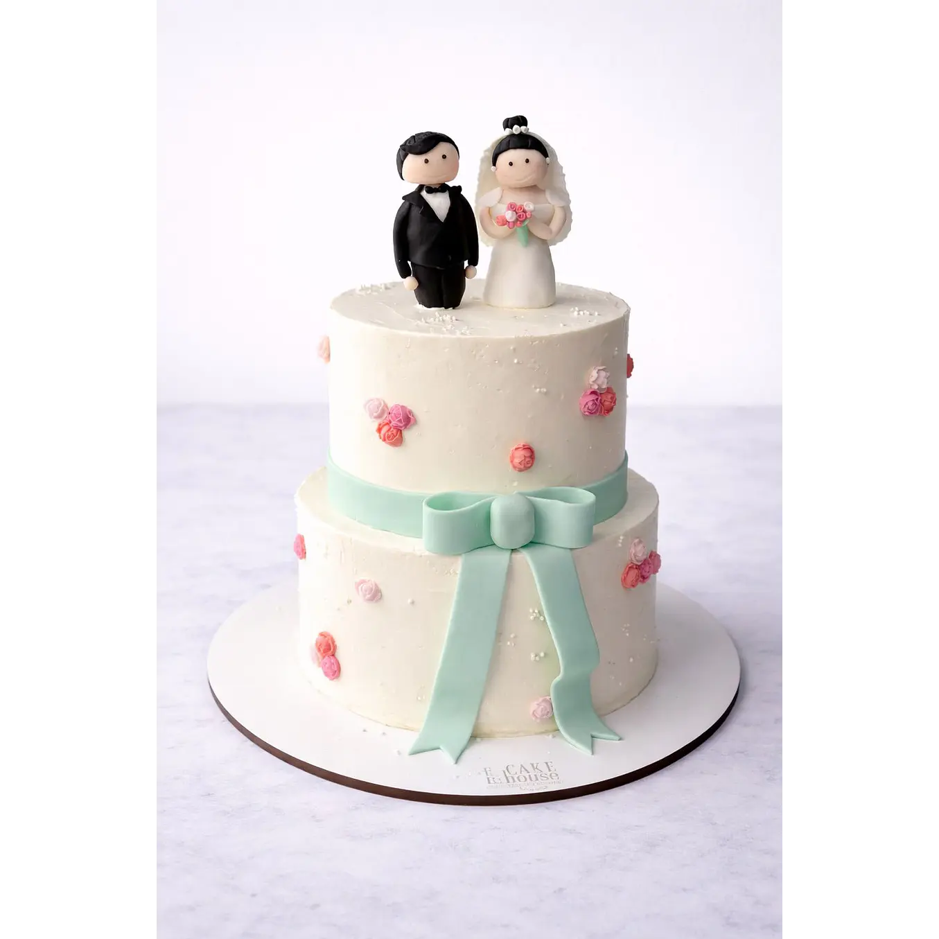 Torta novios 80 personas 1