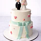 Torta novios 80 personas - Miniatura 1