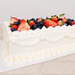 Long cake fruta o flores - Miniatura 2