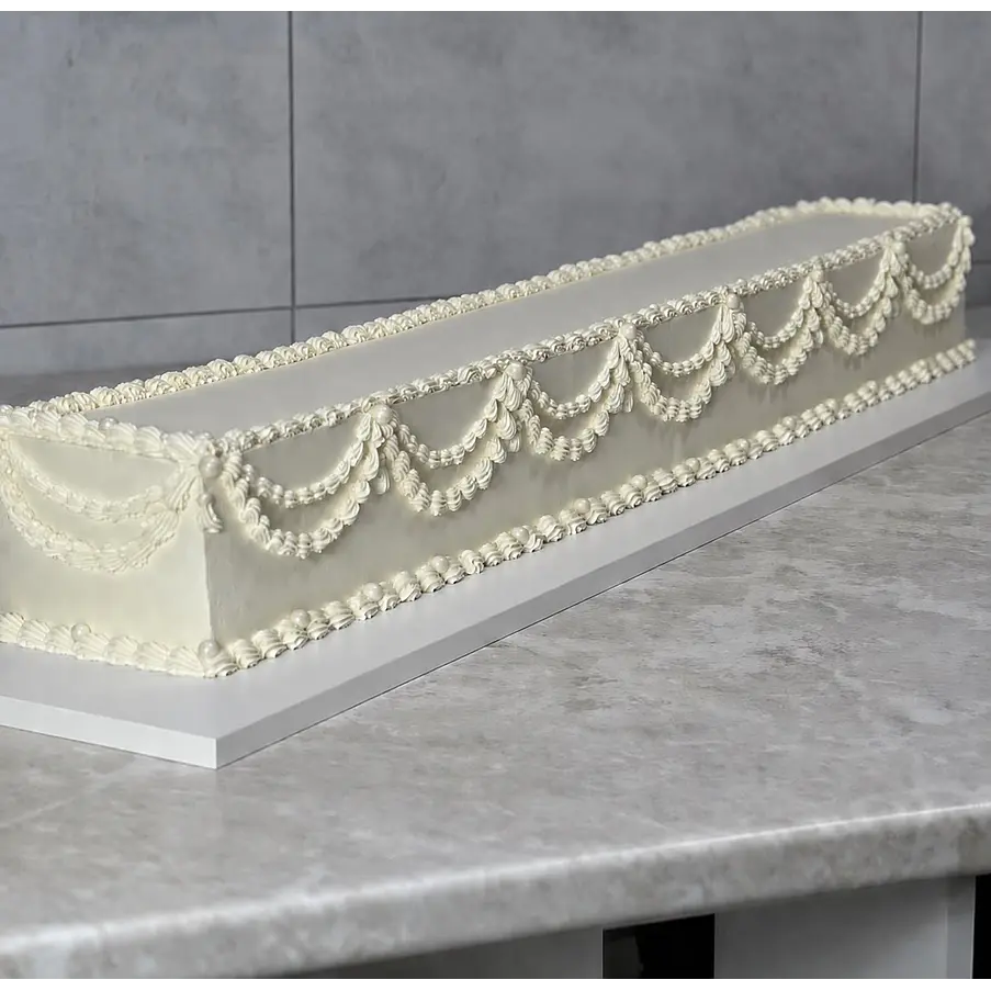 Long Cake Vintage simple 1