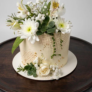 Tortas de matrimonio civil 1 nivel