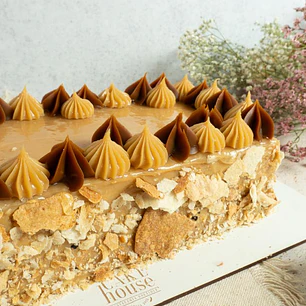 Torta Hojarasca Manjar rectangular