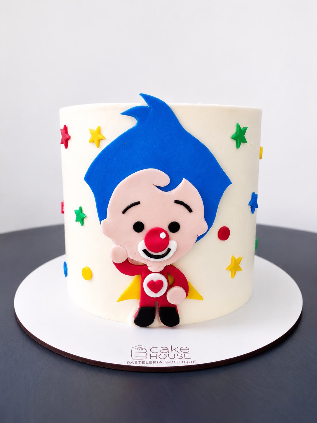 Torta personalizada decoración de lamina de fondant plana