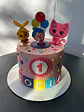Torta personalizada decoración de lamina de fondant plana - Miniatura 5