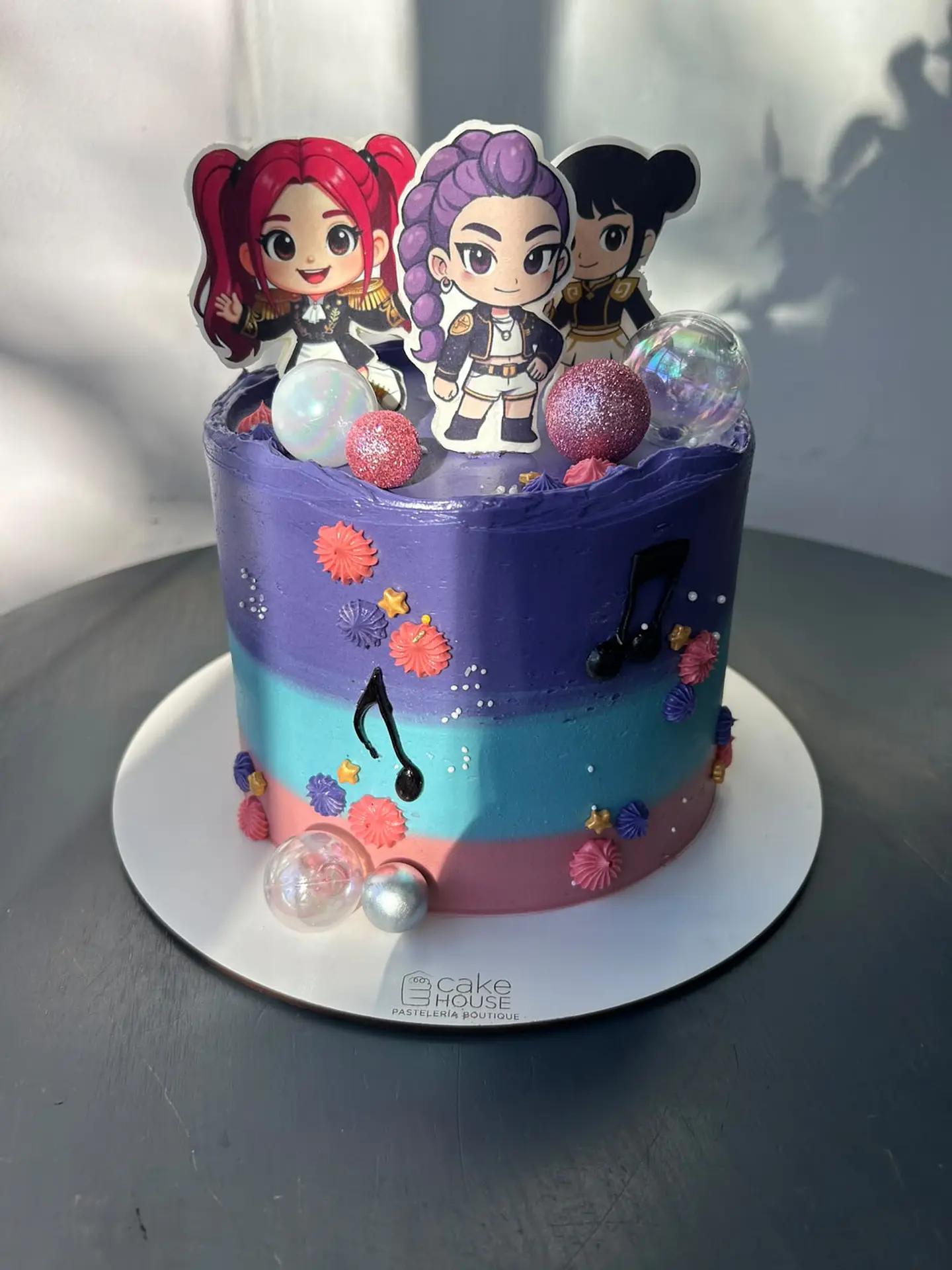 Torta personalizada decoración de lamina de fondant plana 3