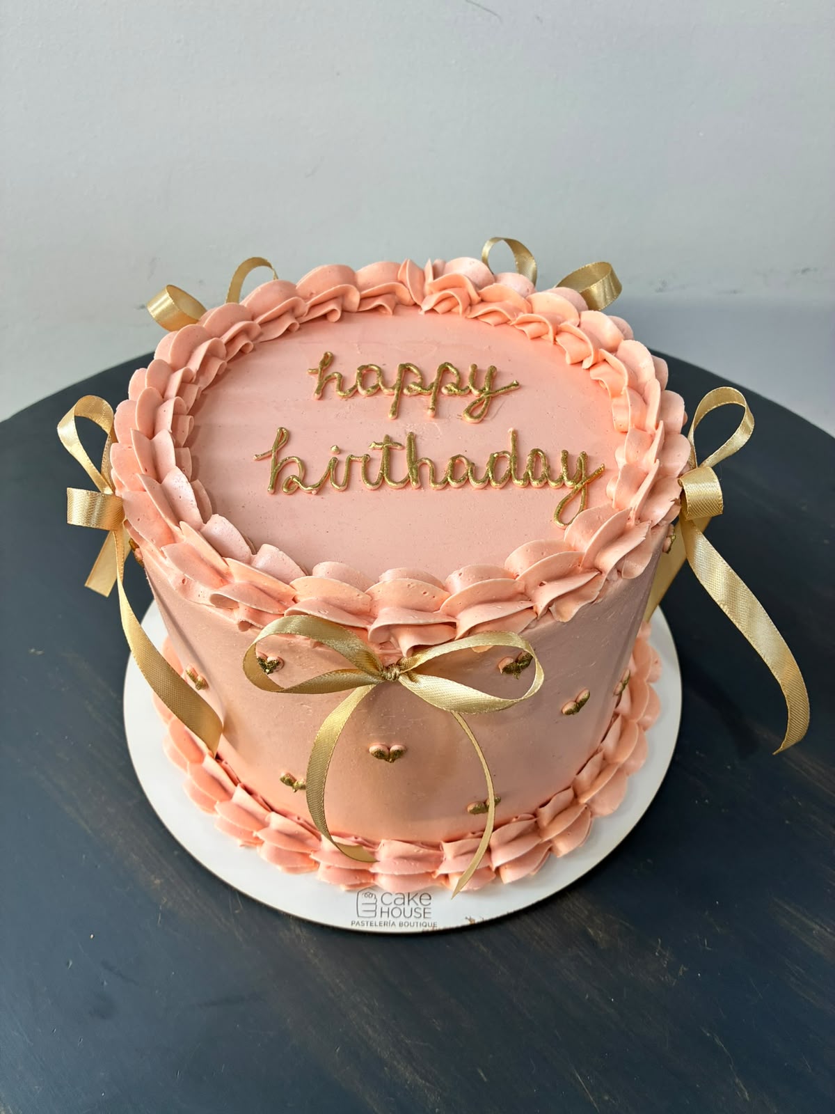 Tortas vintage redonda un color