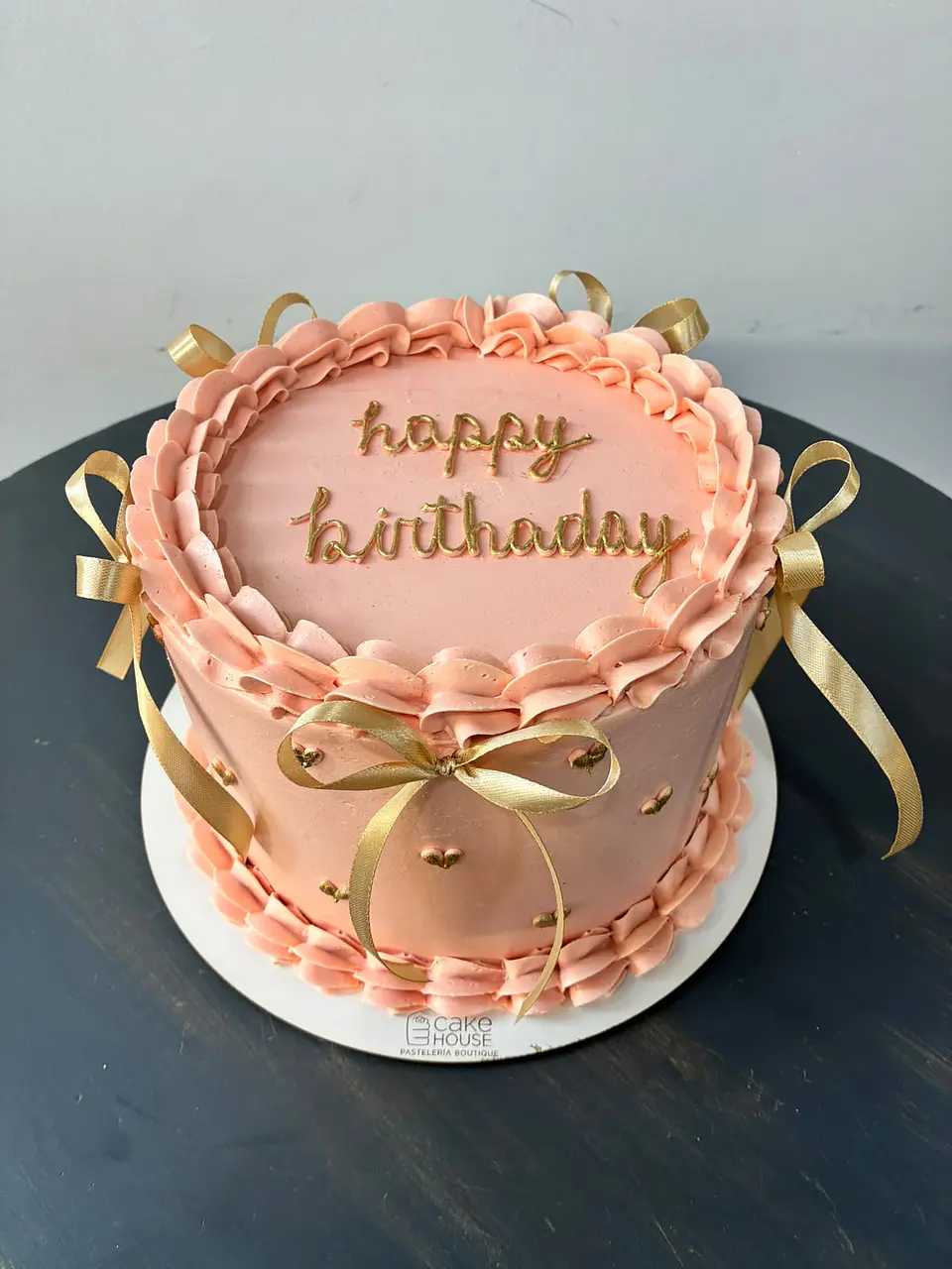 Tortas vintage redonda un color 1