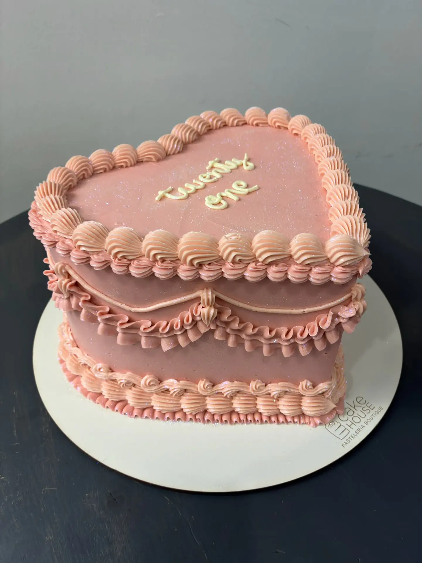 Torta Vintage Corazon  1