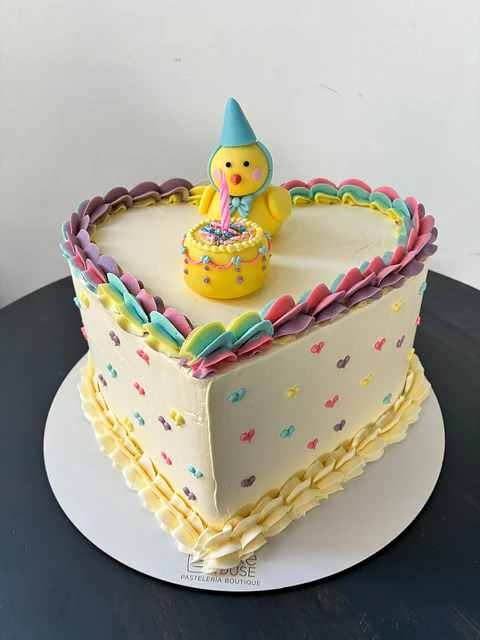 Torta Vintage Corazon 