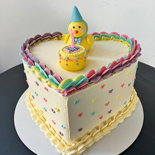Torta Vintage Corazon 