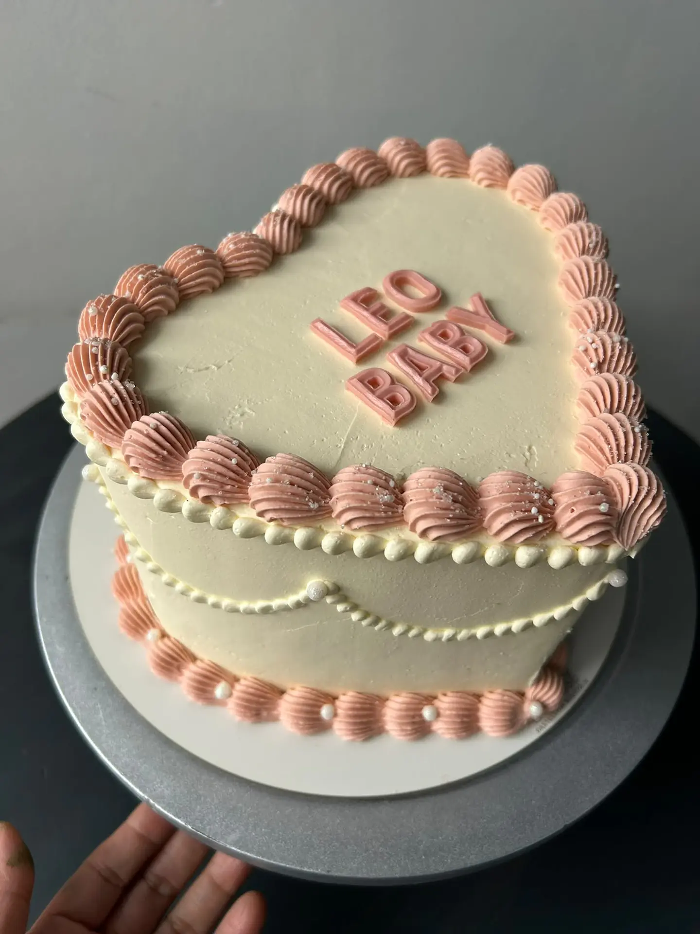 Torta Vintage Corazon  6