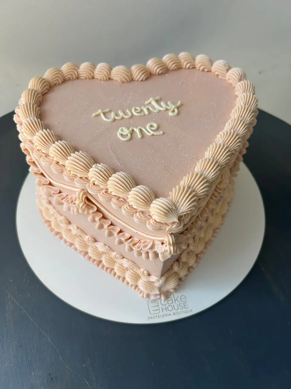 Torta Vintage Corazon  8