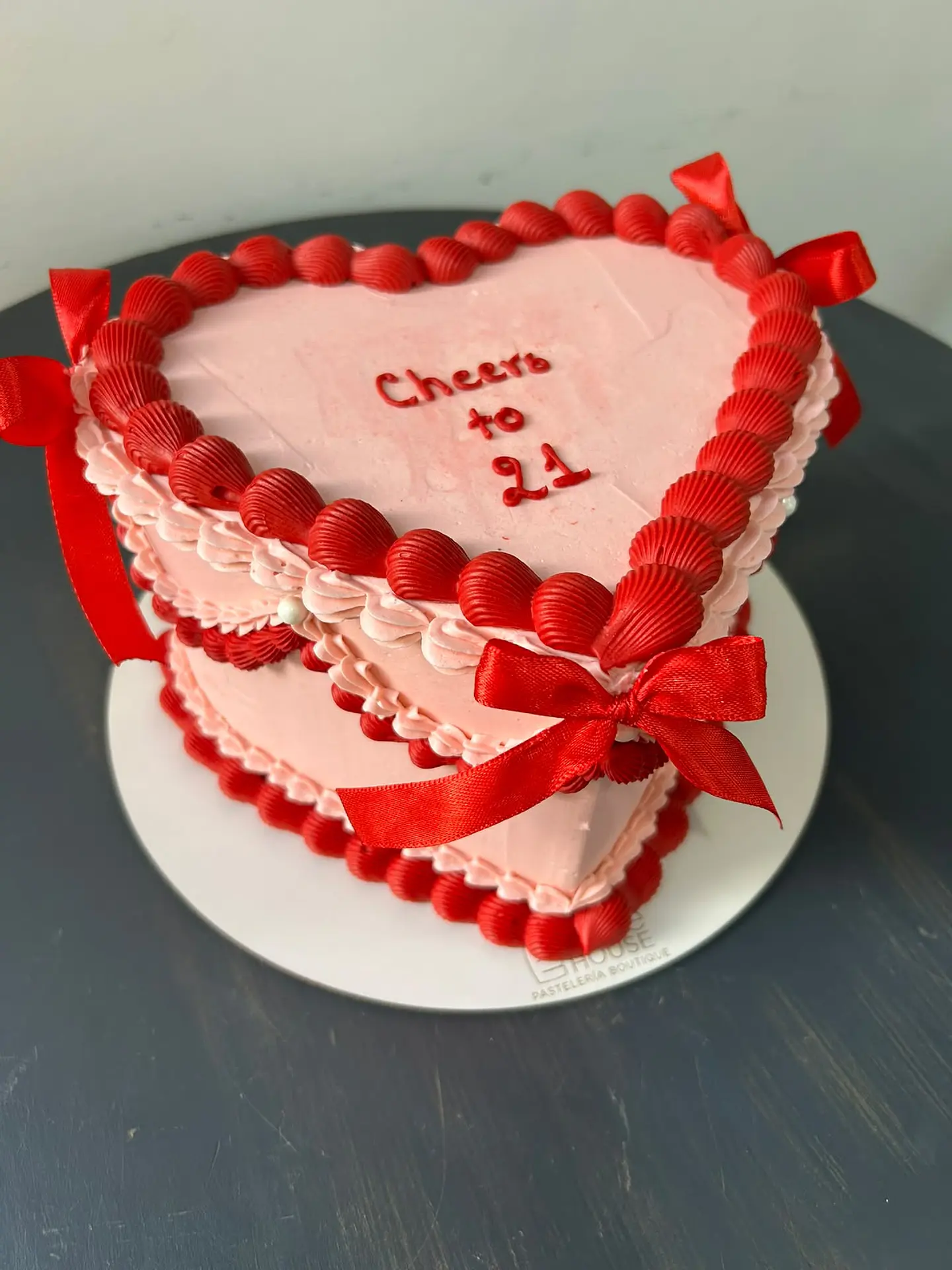 Torta Vintage Corazon  7