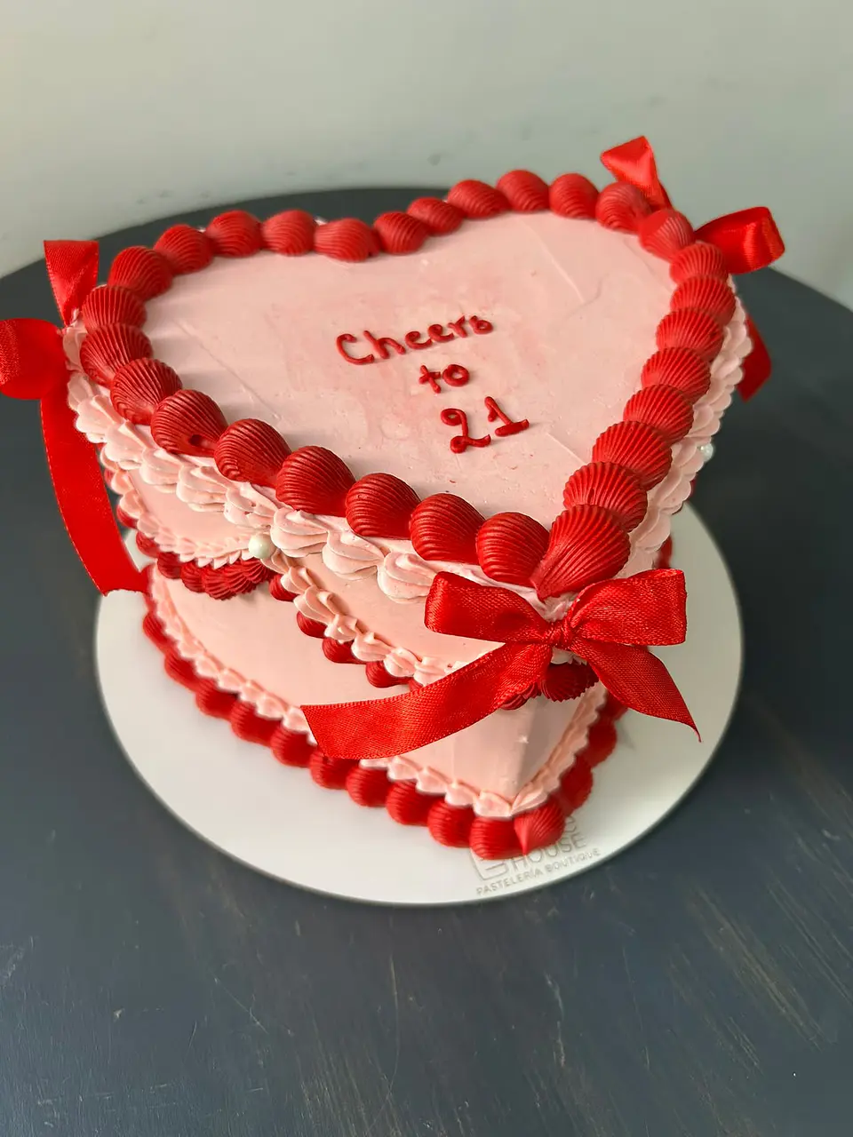 Torta Vintage Corazon  7