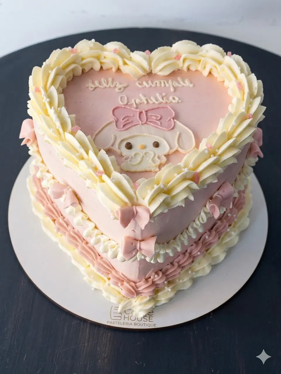 Torta Vintage Corazon  15