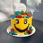 Torta personaje cara completa - Miniatura 1