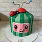 Torta personaje cara completa - Miniatura 9