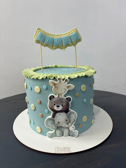 Torta Baby Shower decoracion Plana
