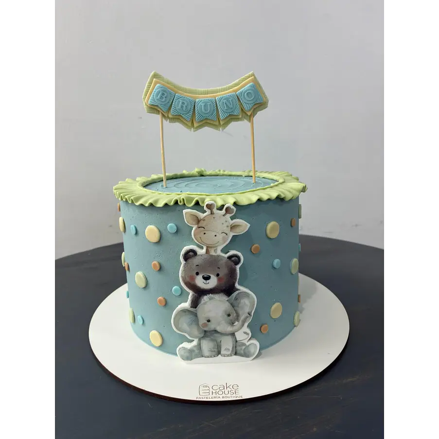 Torta Baby Shower decoracion Plana 1
