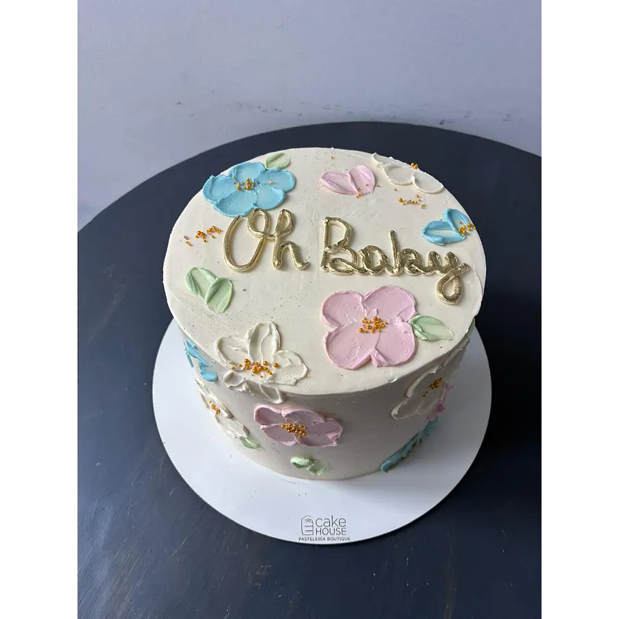 Torta Baby Shower decoracion Plana 9