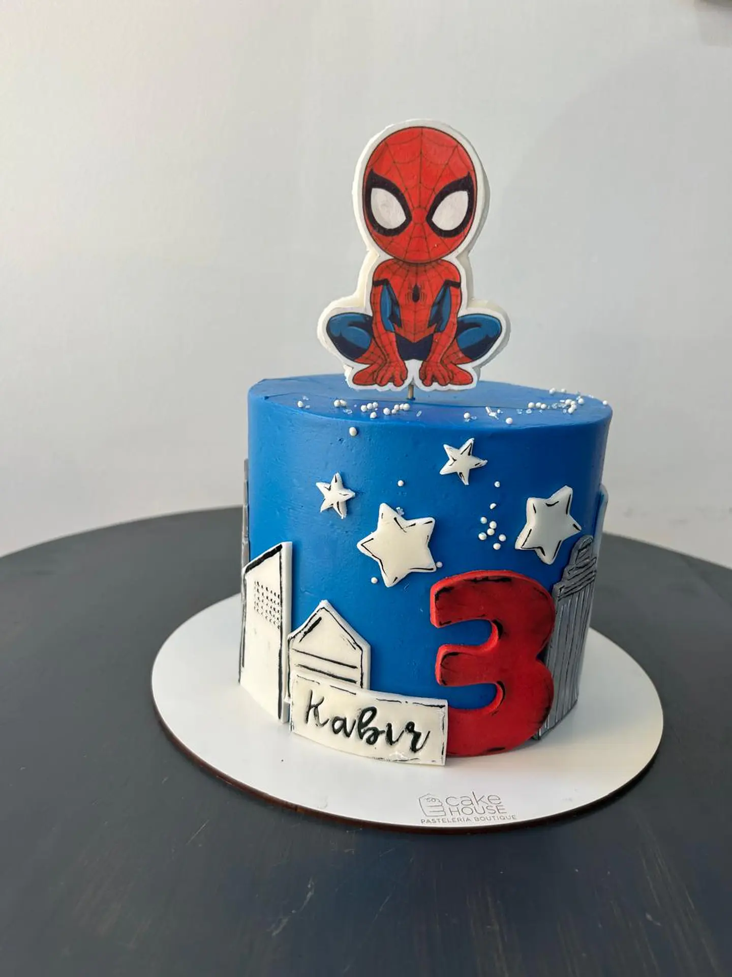 Torta personalizada decoración de lamina de fondant plana 1