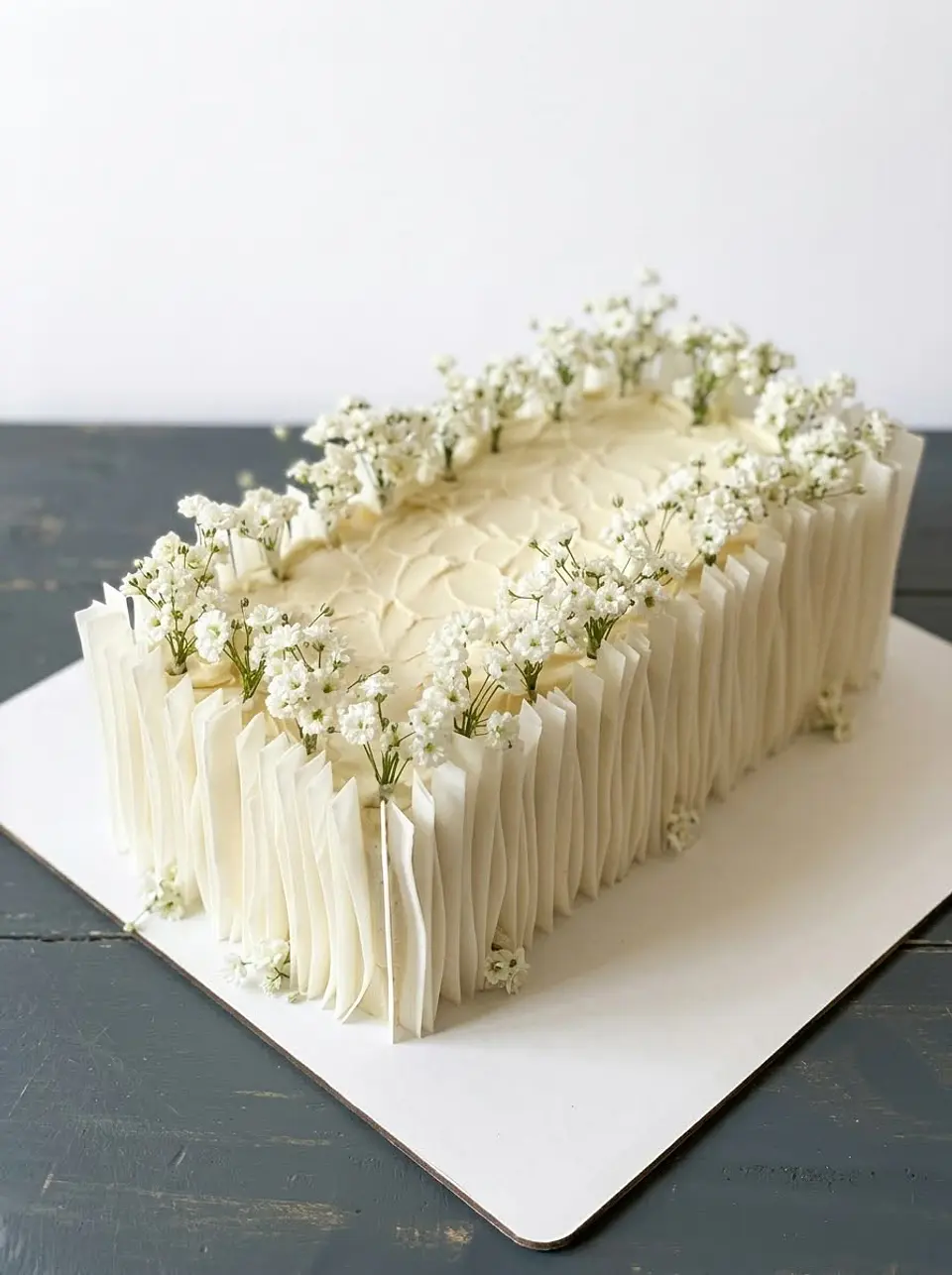 Long Cake waffer paper 50 px 1