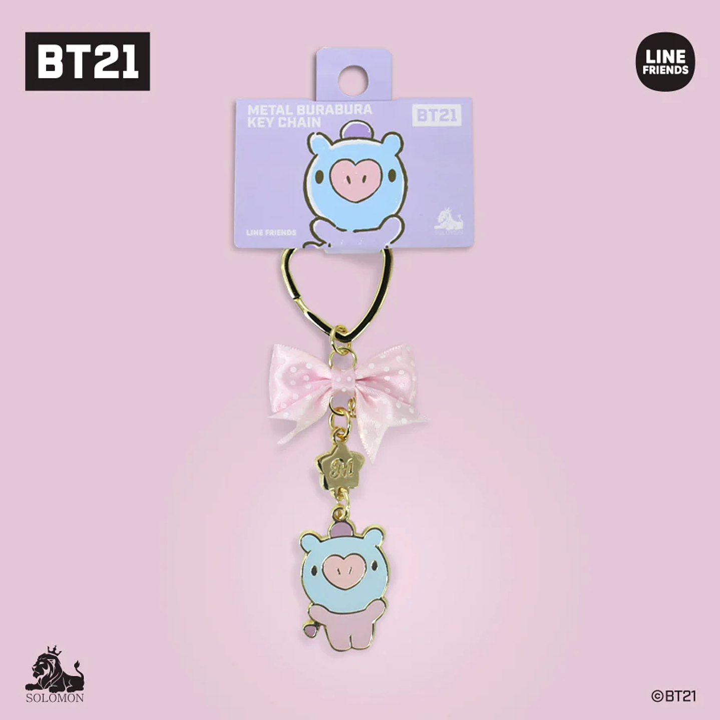 BT21 -  BURABURA KEY CHAIN 5