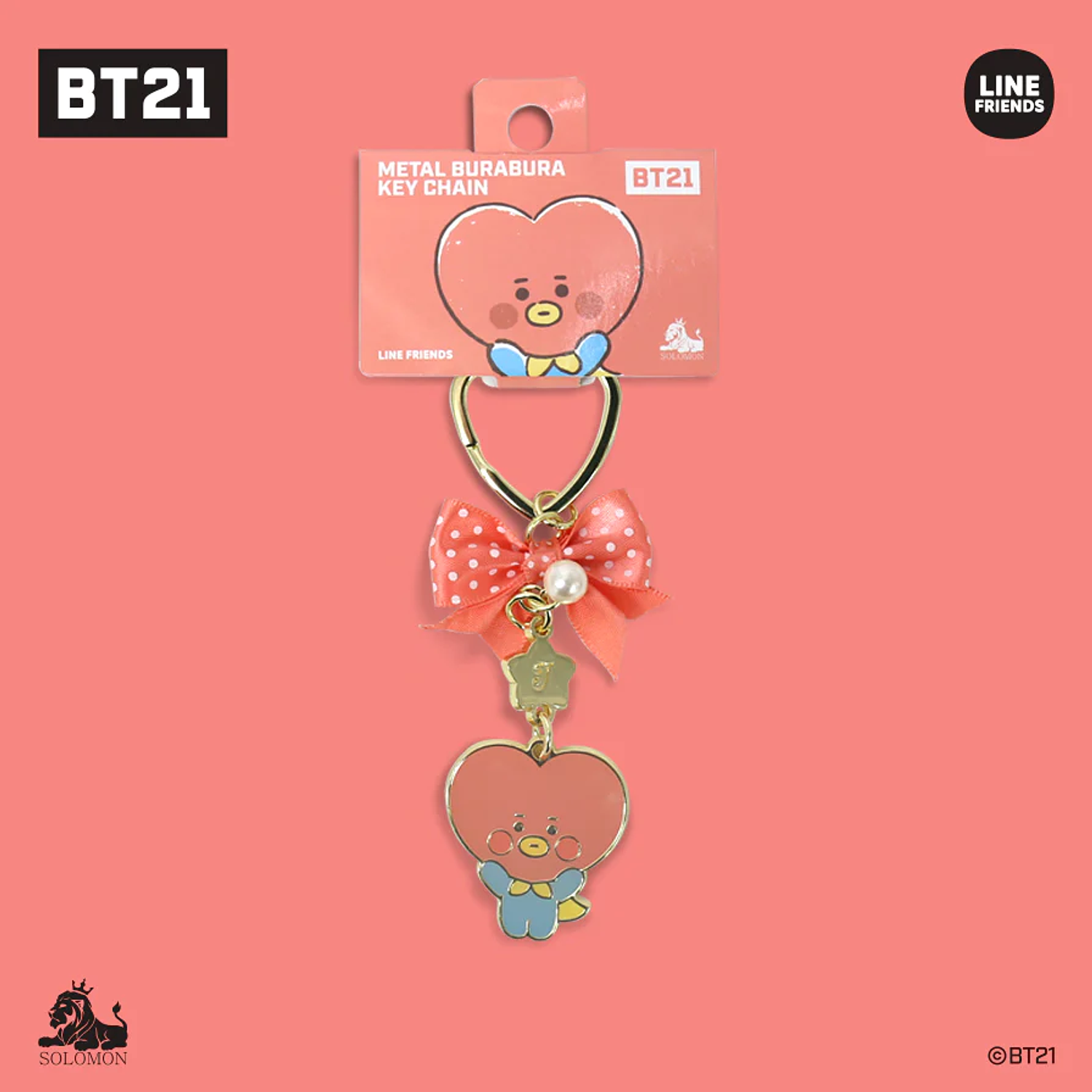 BT21 - BURABURA KEY CHAIN 7