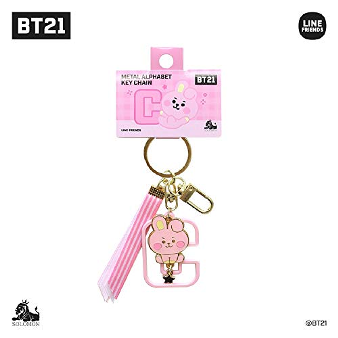 BT21 - METAL ALPHABET KEY CHAIN 8