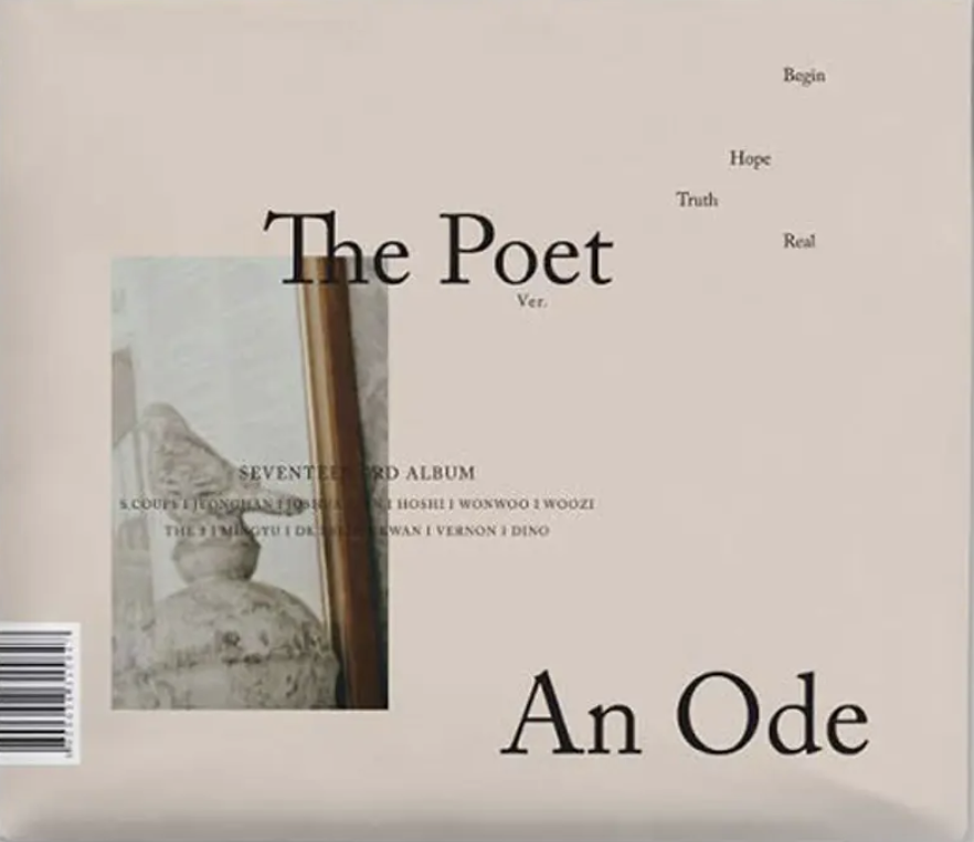 SEVENTEEN An Ode The Poet Truth ドギョム サイン SEVENTEEN - AN ODE [CD]