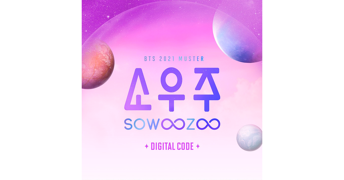 BTS - MUSTER SOWOOZOO 2021