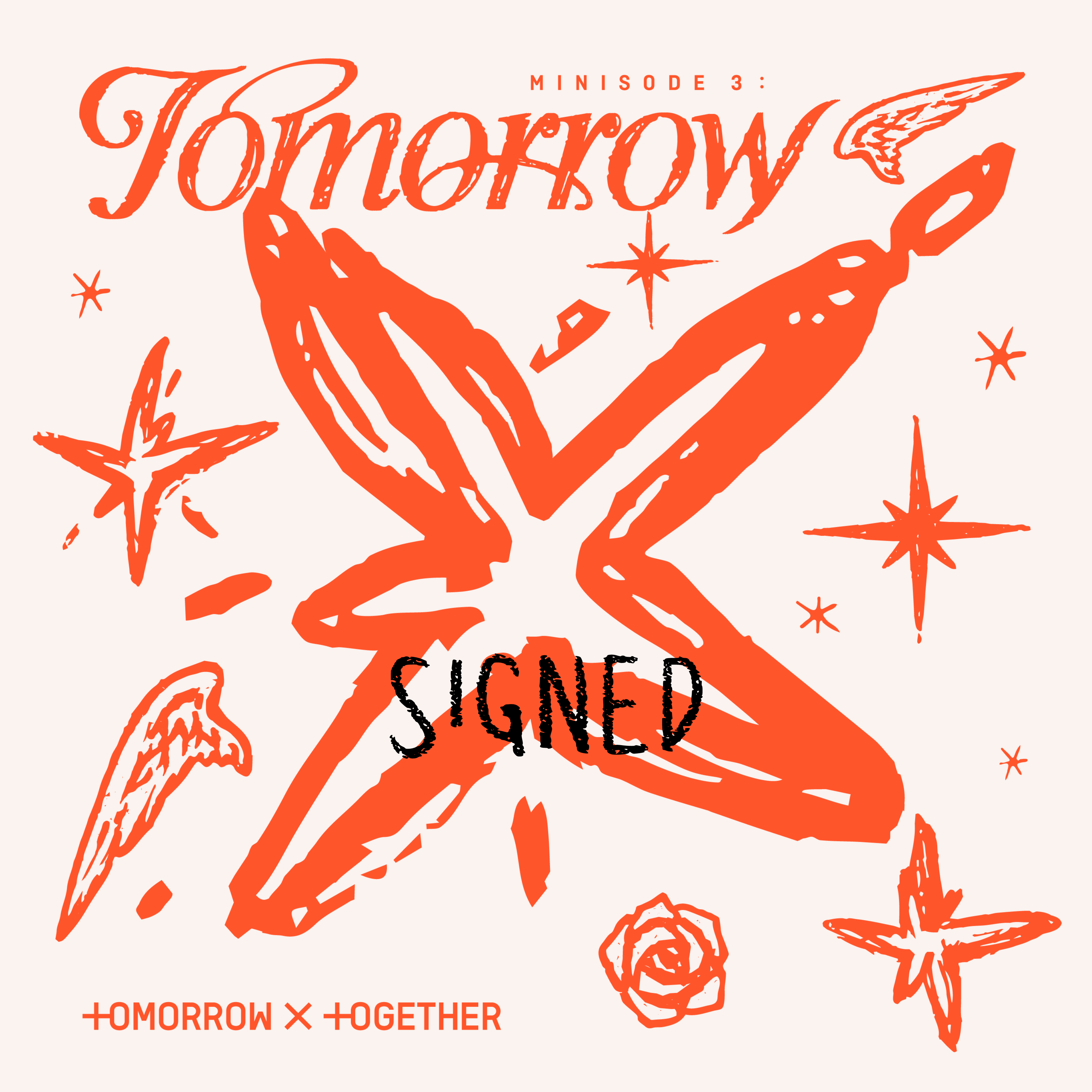 TXT - MINISODE 3: TOMORROW AUTOGRAFIADO